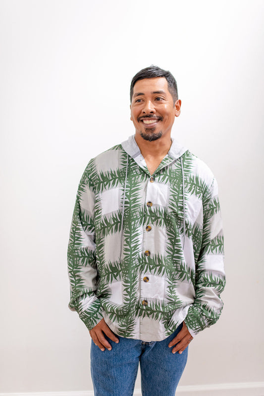 Unisex Hooded Jacket in Koa