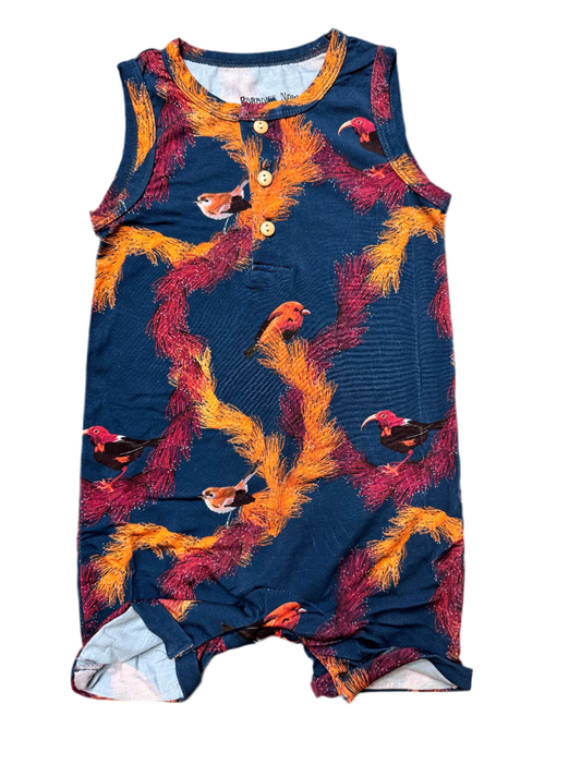Baby Romper in Songbird