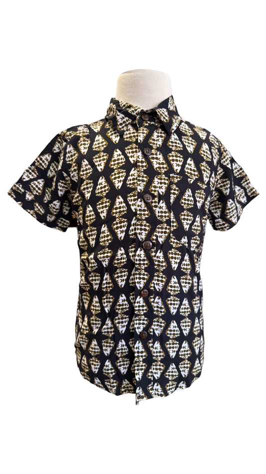 Keiki Boys Aloha Tee in Waiehu