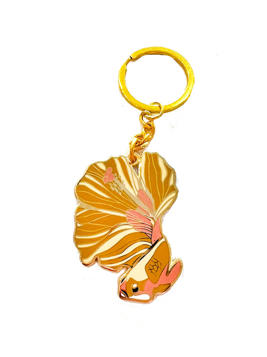 Koibiscus Keychain