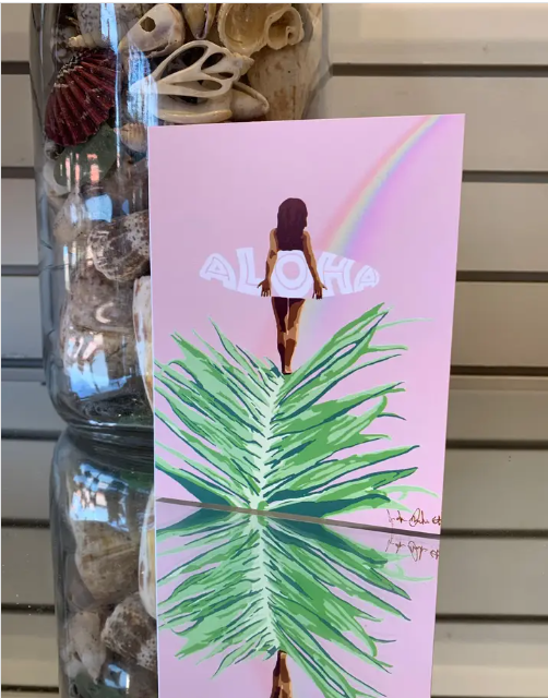 Aloha Rainbow Card