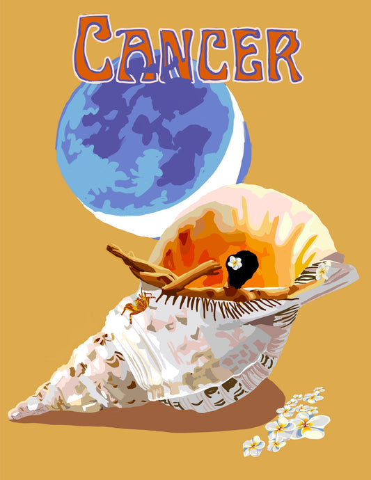 Cancer Zodiac Card