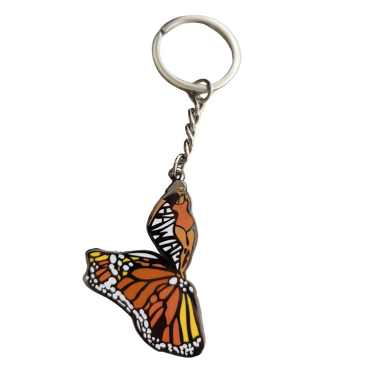 Fly Girl Keychain