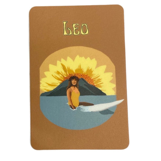 Leo Zodiac Sticker
